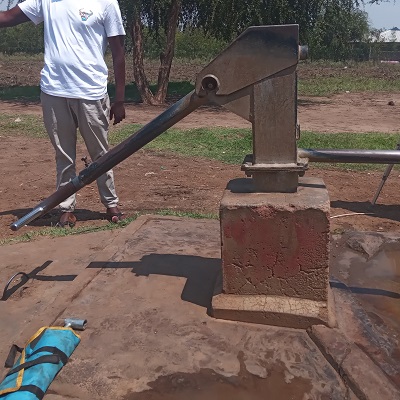 Kanyango borehole hand-pump