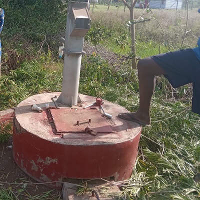 Kondaga community had not had water for 2 months 