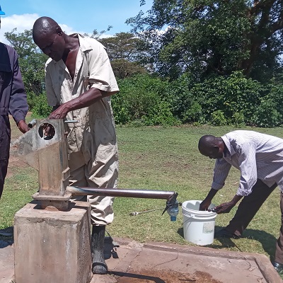 Kotieono community hand-pump 