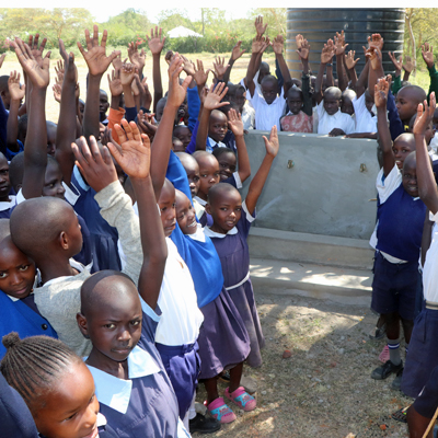 Celebrating new Catchment system