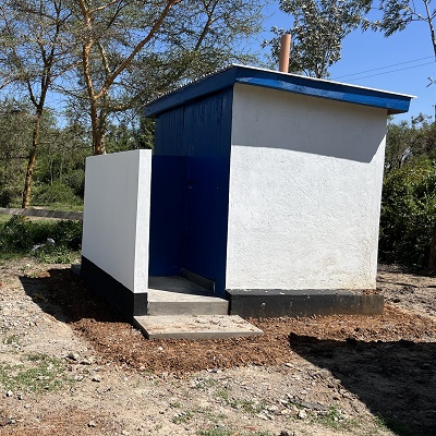 The school's new toilet 