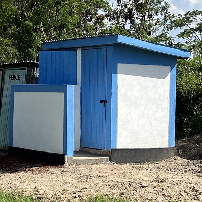 New toilets for the students 