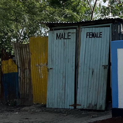 The old toilets not in use anymore 