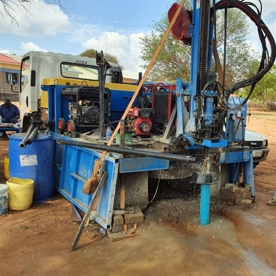 Rig drilling