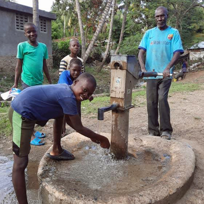Safe water flowing once again