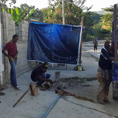 Repairing broken pump