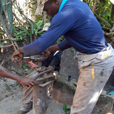 Repair work on going