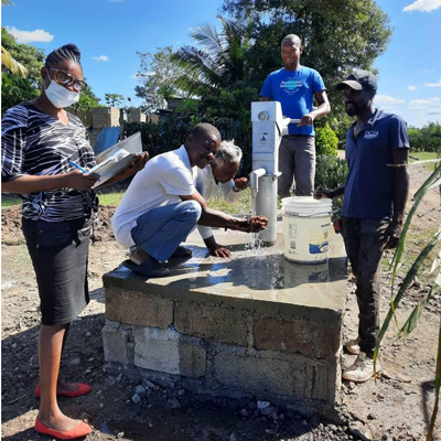 New Village Well Completed