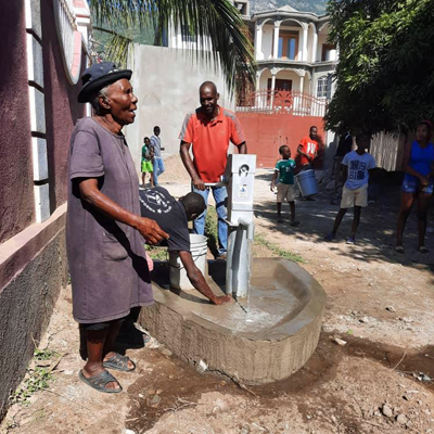 Village Elder saying thank you