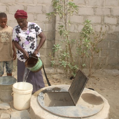 Fetching from community well