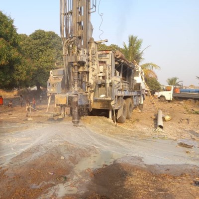 The drilling process