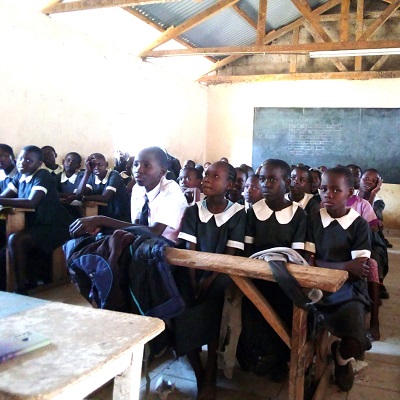 Health and Hygiene Training participants at Kobura Primary School