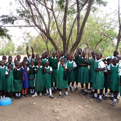Health and Hygiene Training participants at  Mao Primary School