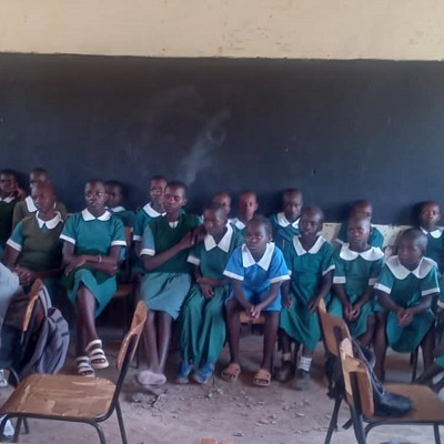 Health and Hygiene Training participants at Masogo Primary School