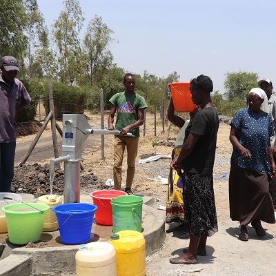 ACK Oyola community grateful for the clean source of water 
