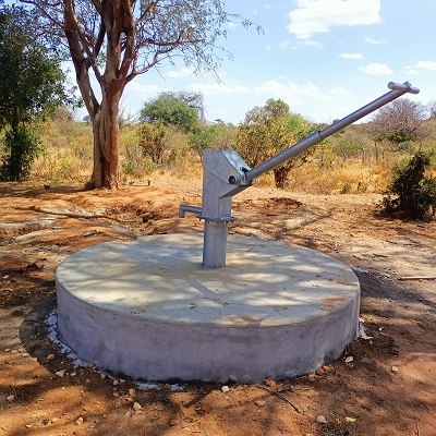 New well at Mwambiu Secondary School