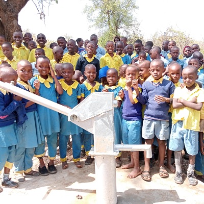 Students at Kitinga Primary School
