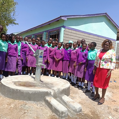 Ndithi Secondary School handpump 