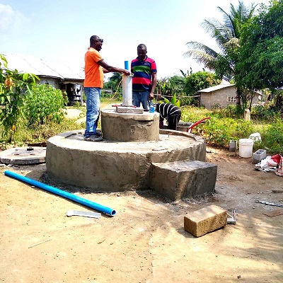 Israel Community hand-pump was broken for 3 months