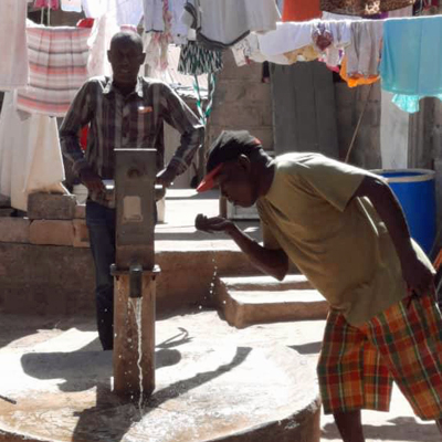 Safe water flowing once again