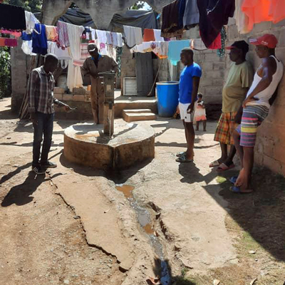 Safe water flowing once again