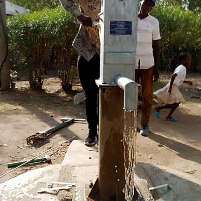 Hand-pump rehabilitation a success 