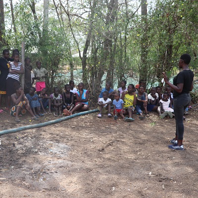 Health and Hygiene training participants in Kacholla community