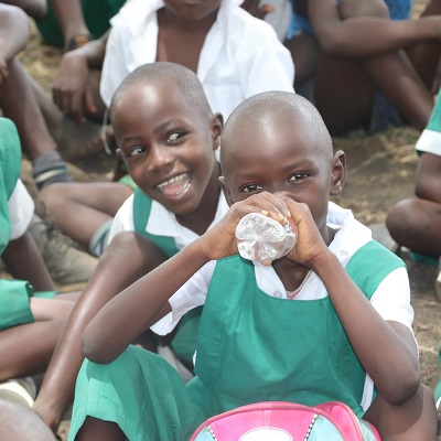 Health and Hygiene training participants at Kigoche Primary School