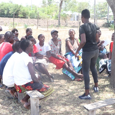 Health and Hygiene training participants in Kokewe community