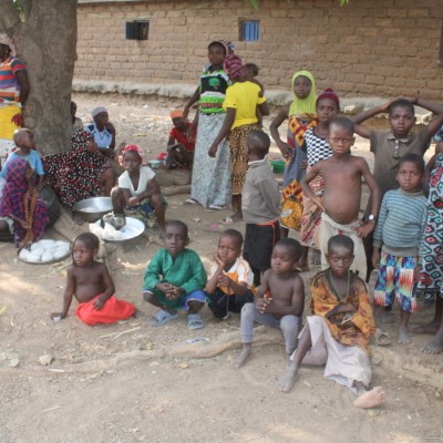 Children from the community