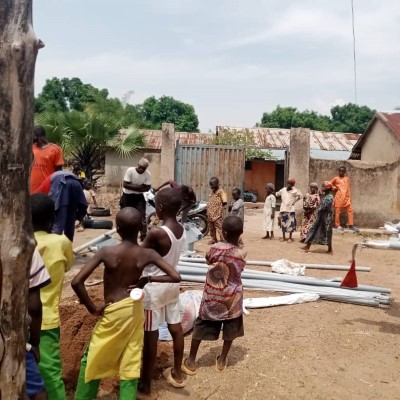 Children from the community
