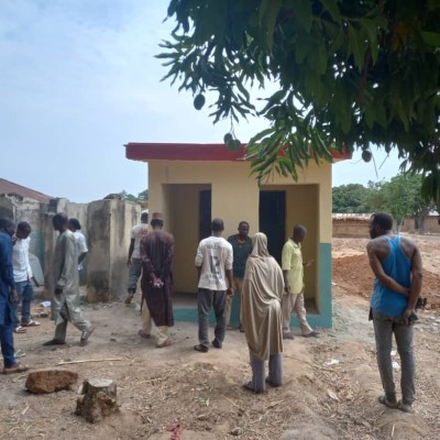 Finished Toilet