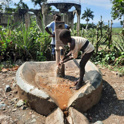 Safe water flows once again