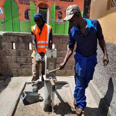 Pump Repair begins
