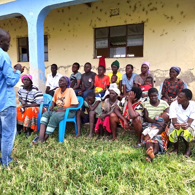 Health and Hygiene training participants at Kandaria community 