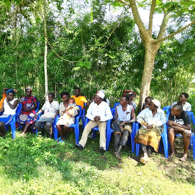 Health and Hygiene training participants at Kanyakinda community 