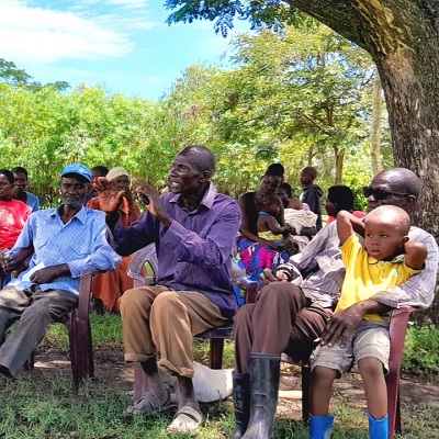 Health and Hygiene training participants at  Kochogo community 