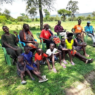 Health and Hygiene training participants in Kolal village