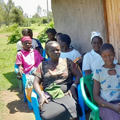 Health and Hygiene training participants at Kolala community