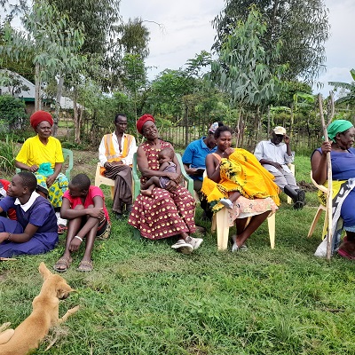 Health and Hygiene training participants at Koloo Gem community