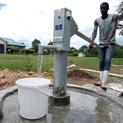 Kochieng' Dispensary new well 