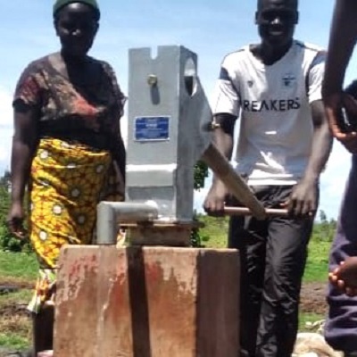 Kolala community hand-pump supplies water to over 500 people