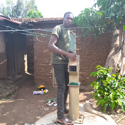 Manyatta Gonda community well undergoing rehabilitation