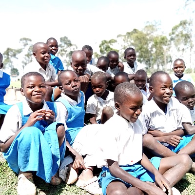 Students at Ugwe Primary School