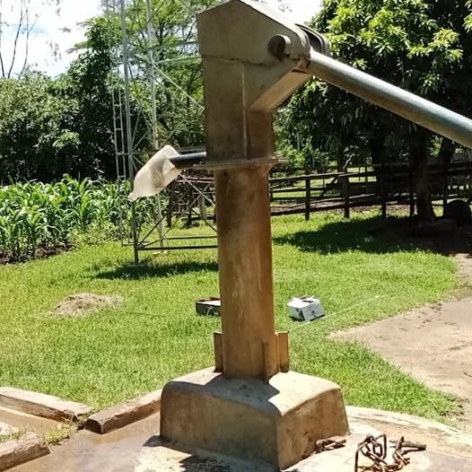 Kamuga Kadhiambo community hand-pump supplies water to over 600 people