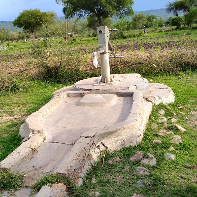 Kolal community hand-pump has been dry for 9 months