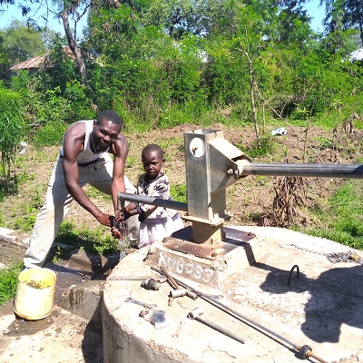 Happy to have clean and safe water