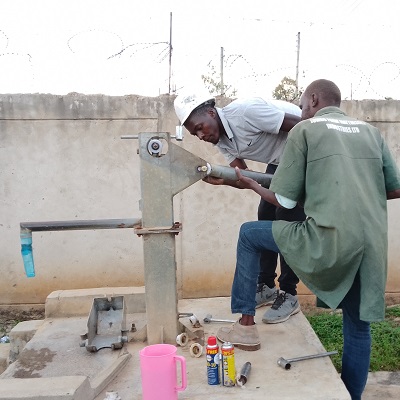 Makodemba community hand-pump was down for 2 months