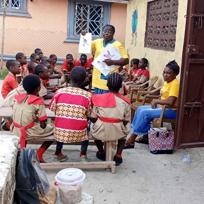 Health and Hygiene training in session