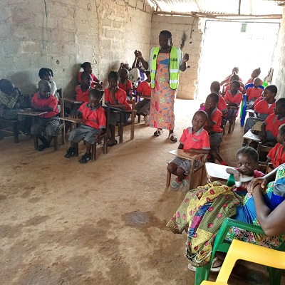 Health and Hygiene training participants 
